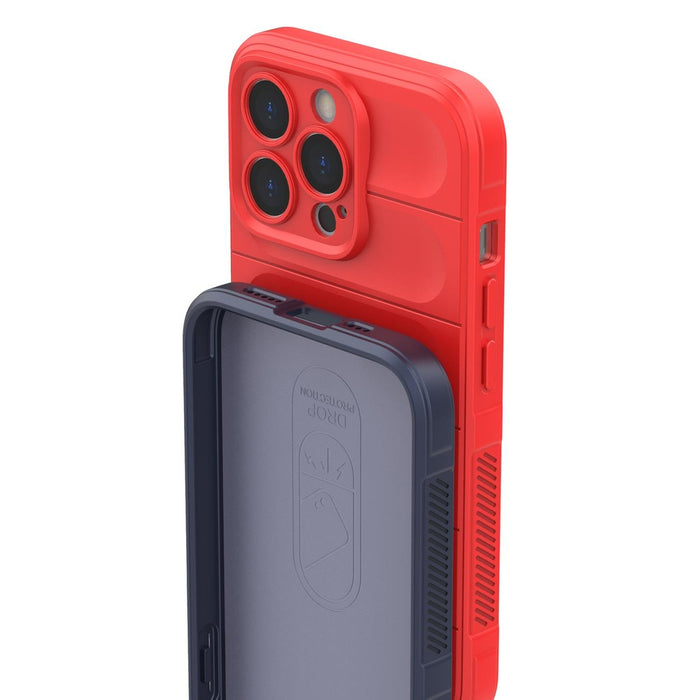 Magic Shield Case for iPhone 13 Pro Max flexible armored cover red