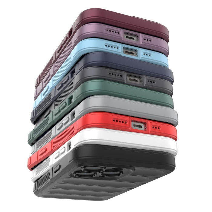 Magic Shield Case case for iPhone 13 Pro Max flexible armored case dark blue