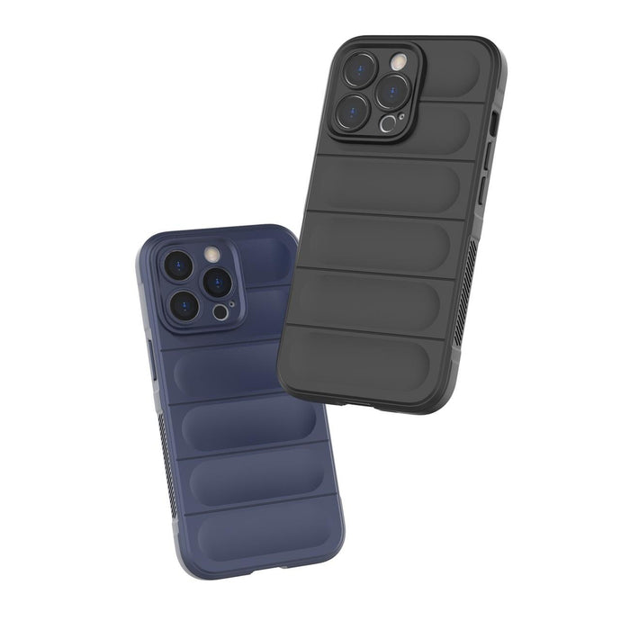 Magic Shield Case case for iPhone 13 Pro Max flexible armored case dark blue