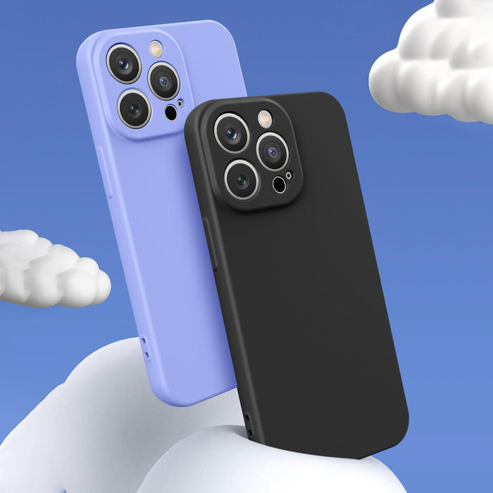 Silicone case iPhone 14 Plus silicone case purple