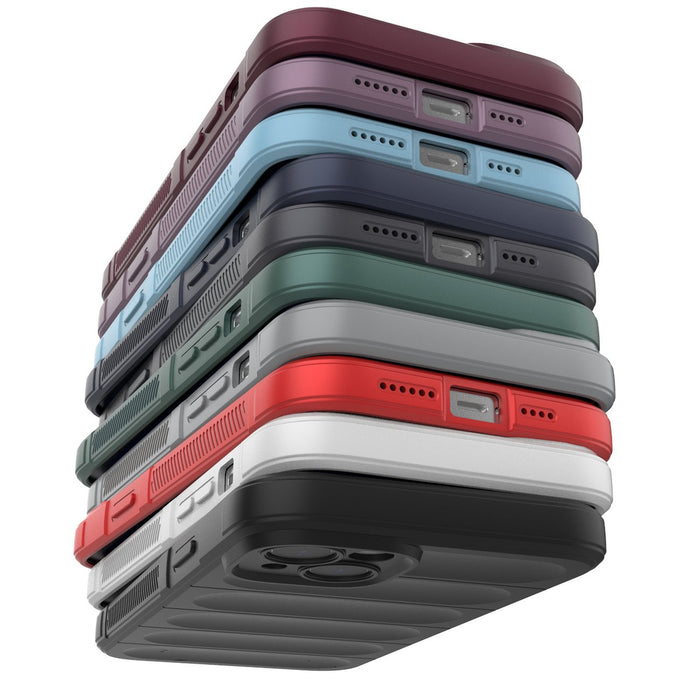 Magic Shield Case case for iPhone 14 Plus flexible armored case light blue
