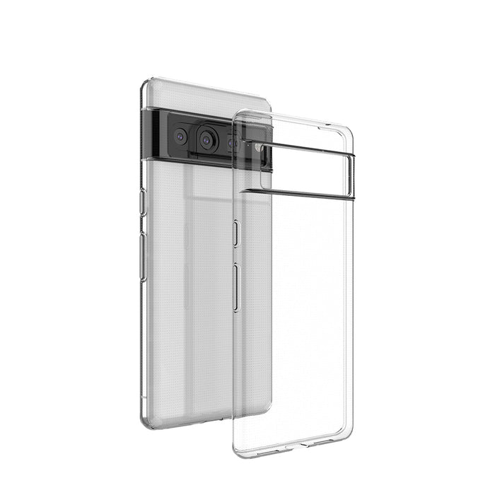 Ultra Clear 0.5mm Google Pixel 7 Pro Case Gel Back Cover Transparent