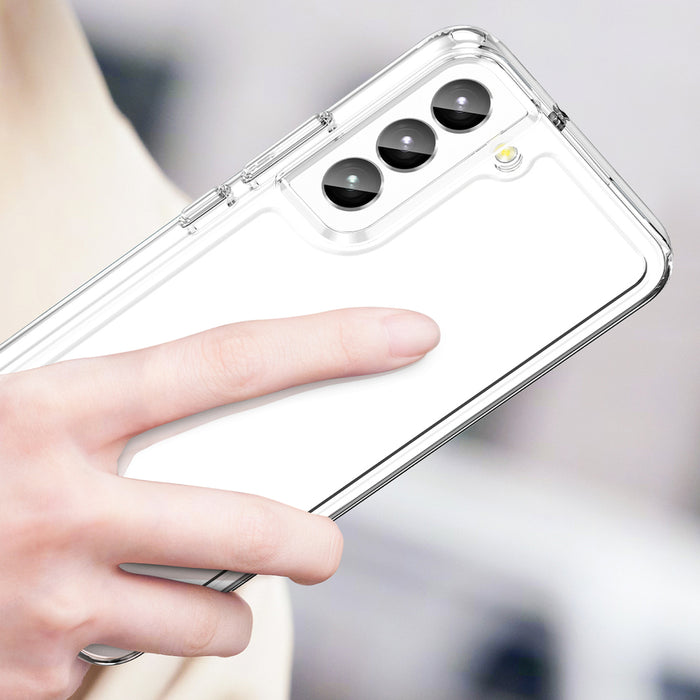 Outer Space Case for Samsung Galaxy S23+ cover with a flexible transparent frame