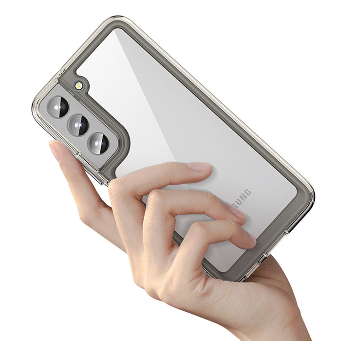 Outer Space Case for Samsung Galaxy S23+ cover with a flexible frame black