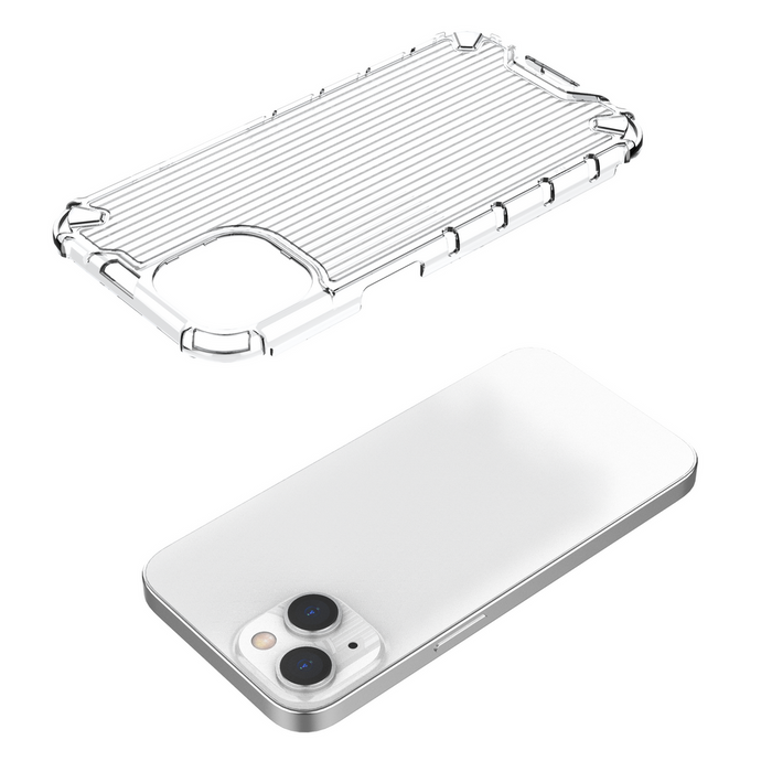 Ombre Protect Case for iPhone 13 pink and blue armored case