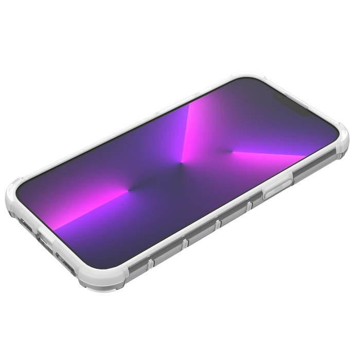 Ombre Protect Case for iPhone 13 Pro Max pink and blue armored case