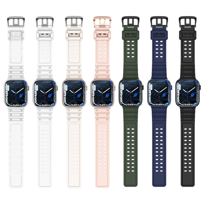 Strap Triple Protection for Apple Watch 38 / 40 / 41 mm bracelet strap - black