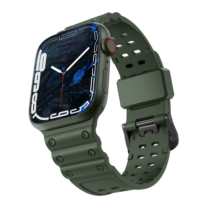Strap Triple Protection for Apple Watch 38 / 40 / 41 mm band bracelet - green