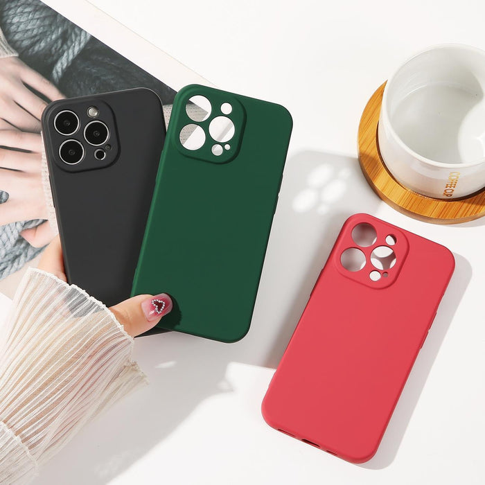 Silicone case for Samsung Galaxy A14 5G / Galaxy A14 silicone cover black