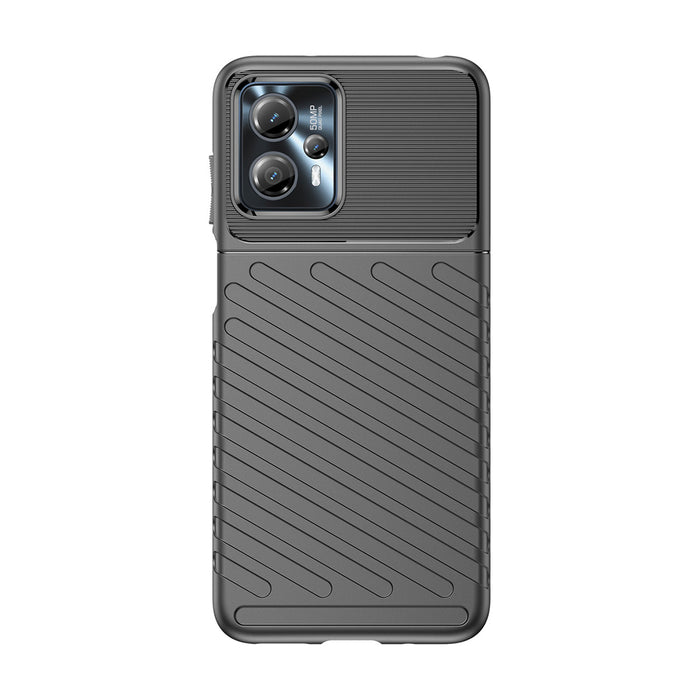 Thunder Case case for Motorola Moto G13 silicone armor case black