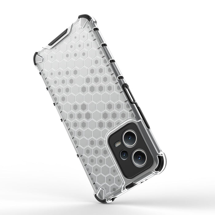 Honeycomb case for Xiaomi Redmi Note 12 5G / Poco X5 5G armored hybrid case blue