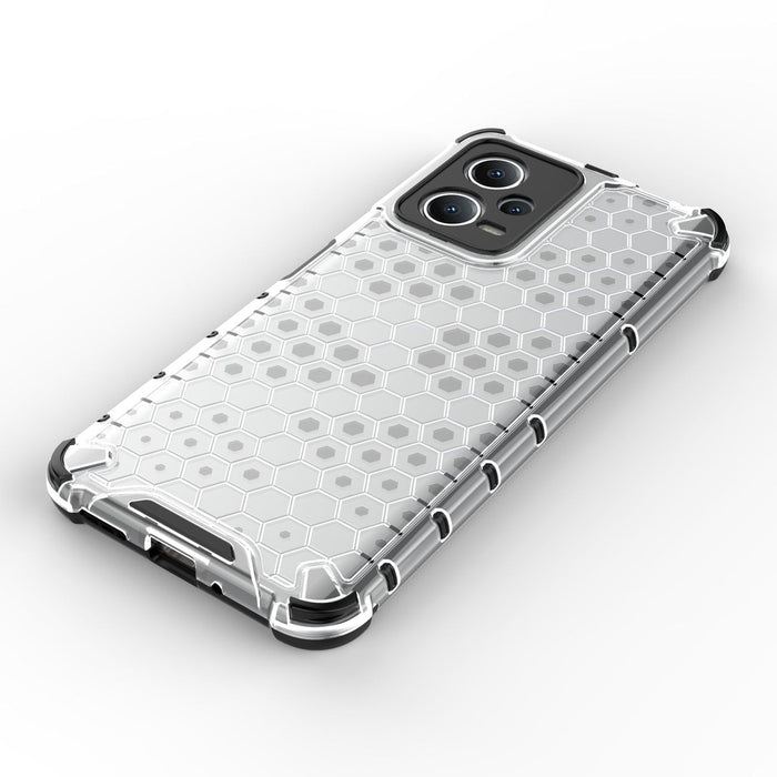 Honeycomb case for Xiaomi Redmi Note 12 5G / Poco X5 5G armored hybrid case blue