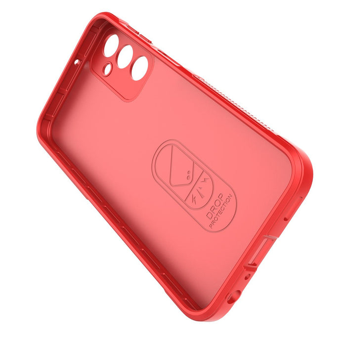 Magic Shield Case for Samsung Galaxy A24 4G flexible armored cover red
