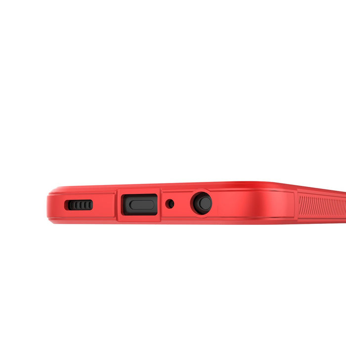 Magic Shield Case for Samsung Galaxy A24 4G flexible armored cover red