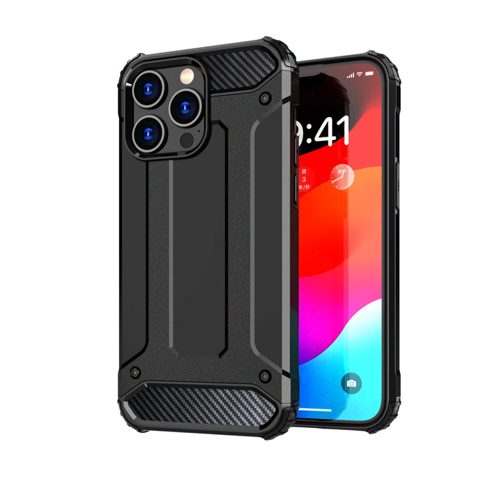 iPhone 15 Pro Max Hybrid Armor case - black