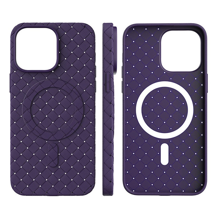 MagSafe Woven Case for iPhone 15 Pro - black