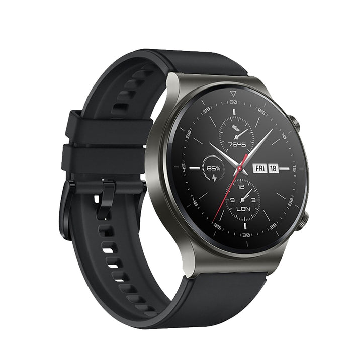 Silicone Strap for Huawei Watch GT 2 / 3 / 4 / 2 Pro / 3 Pro / 4 Pro / GT 2e - Black