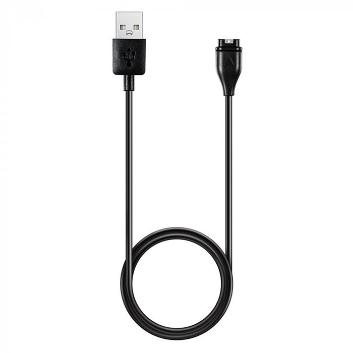Magnetic Charger for Garmin Smartwatches with USB-A - Black