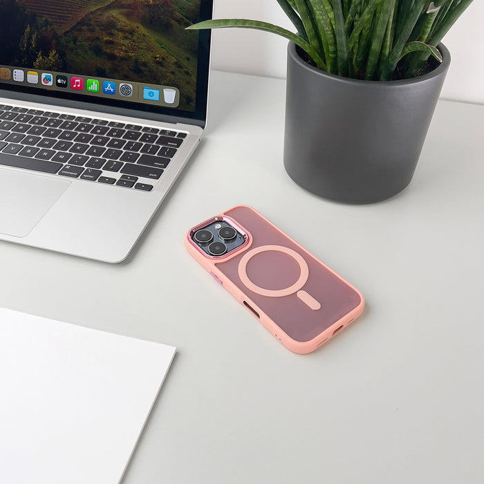 Magnetic Collection MagSafe iPhone 16 Plus Case - Pink