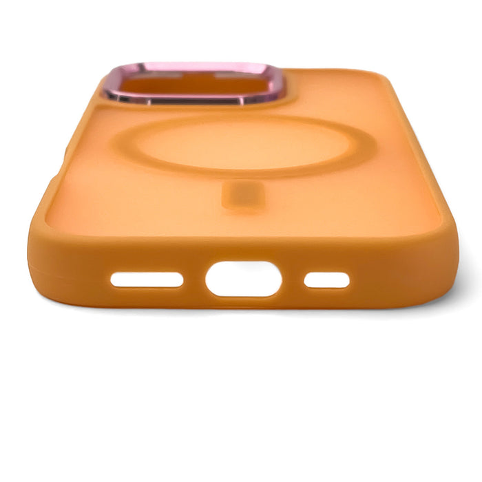 Magnetic Collection MagSafe iPhone 16 Case - Orange