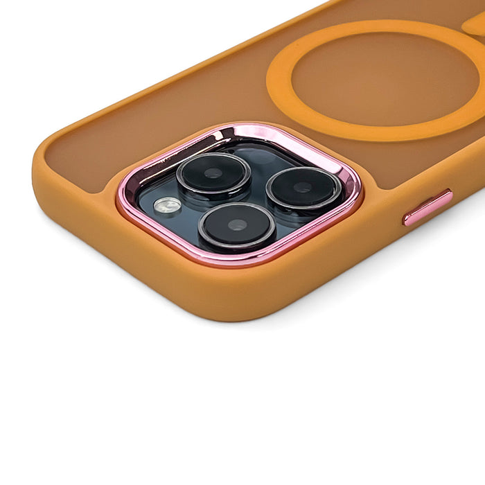 Magnetic Collection MagSafe iPhone 16 Case - Orange