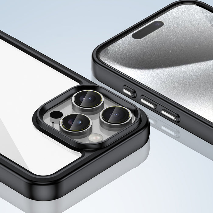 Outer Space Case with Gel Frame for iPhone 16 Pro - Black