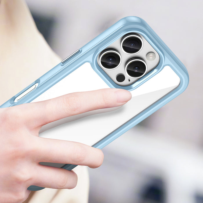Outer Space Case with Gel Frame for iPhone 16 Pro - Blue