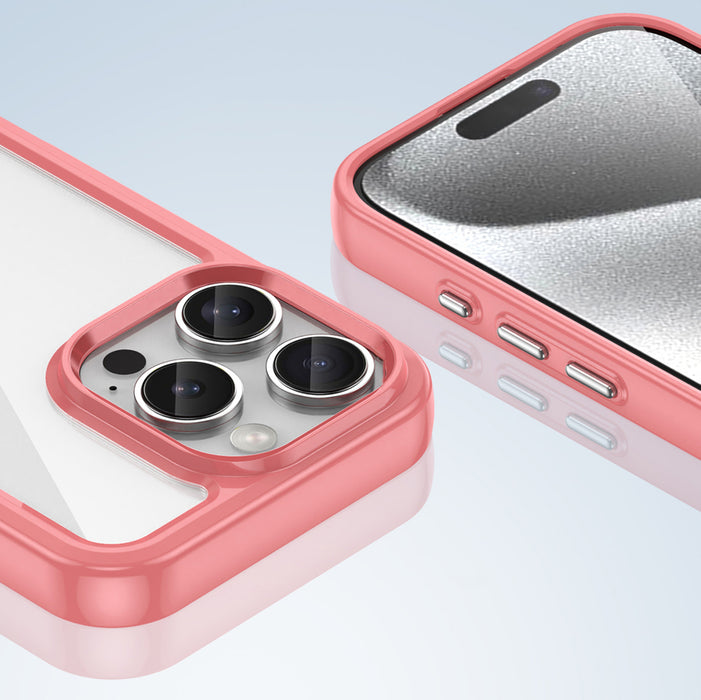 Outer Space Case with Gel Frame for iPhone 16 Pro - Red