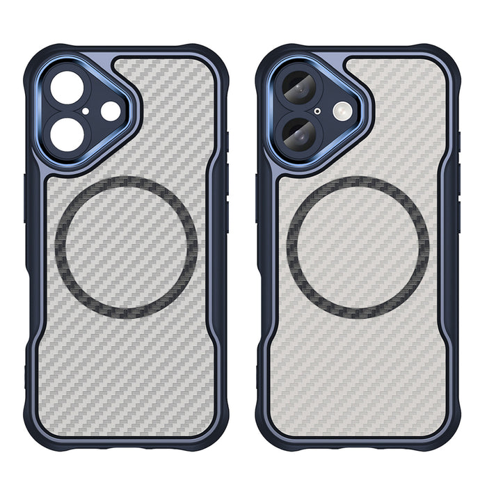 Leading Series MagSafe Silicone Case for iPhone 16 Plus - Blue
