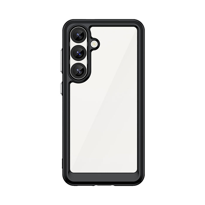 Outer Space Case with Gel Frame for Samsung Galaxy S25 - Black