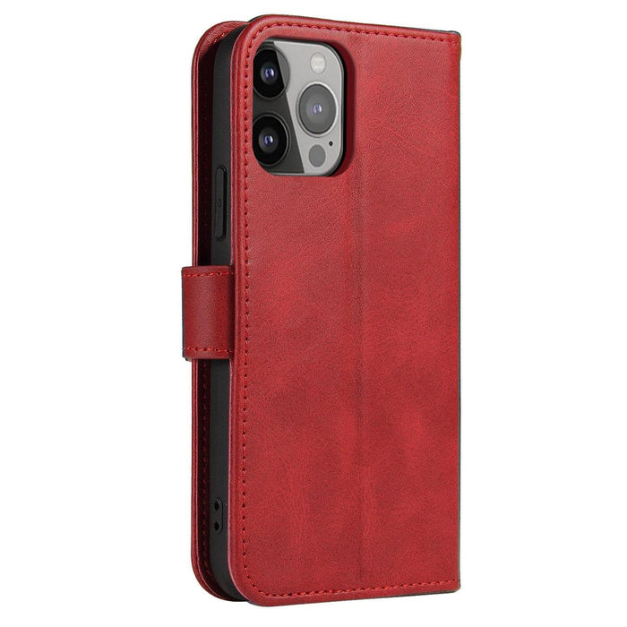 Magnet Case with Flip for Samsung Galaxy S25+ - Red