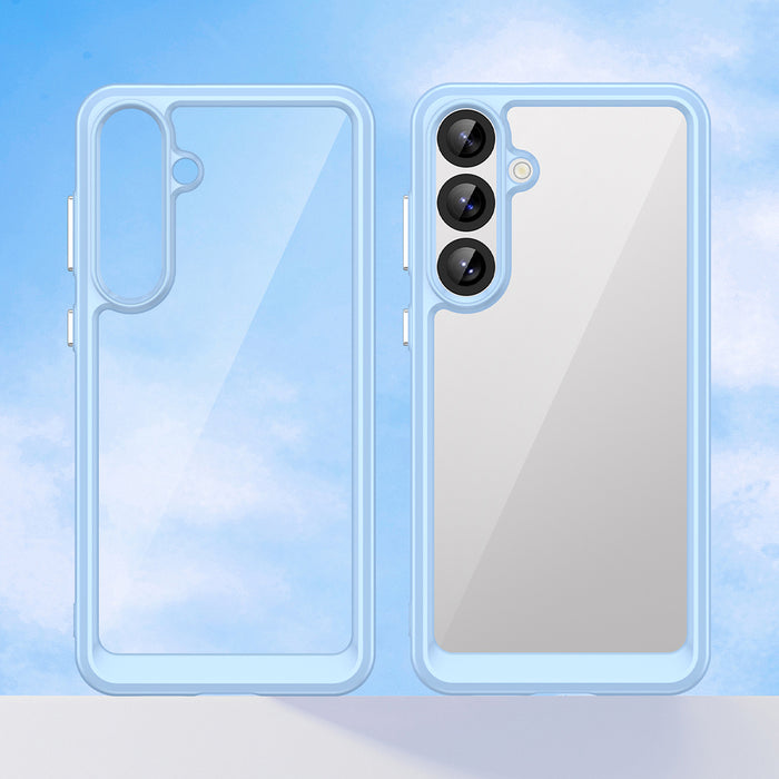 Outer Space Case with Gel Frame for Samsung Galaxy S25+ - Blue