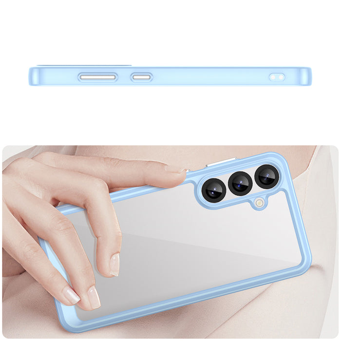 Outer Space Case with Gel Frame for Samsung Galaxy S25+ - Blue