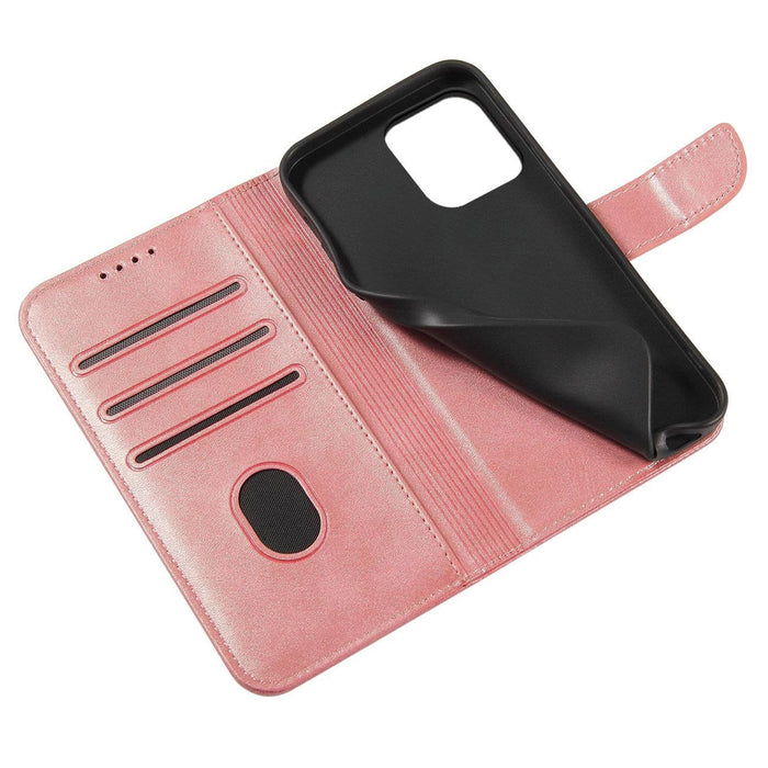 Magnet Case with Flip for Samsung Galaxy S25 Ultra - Pink