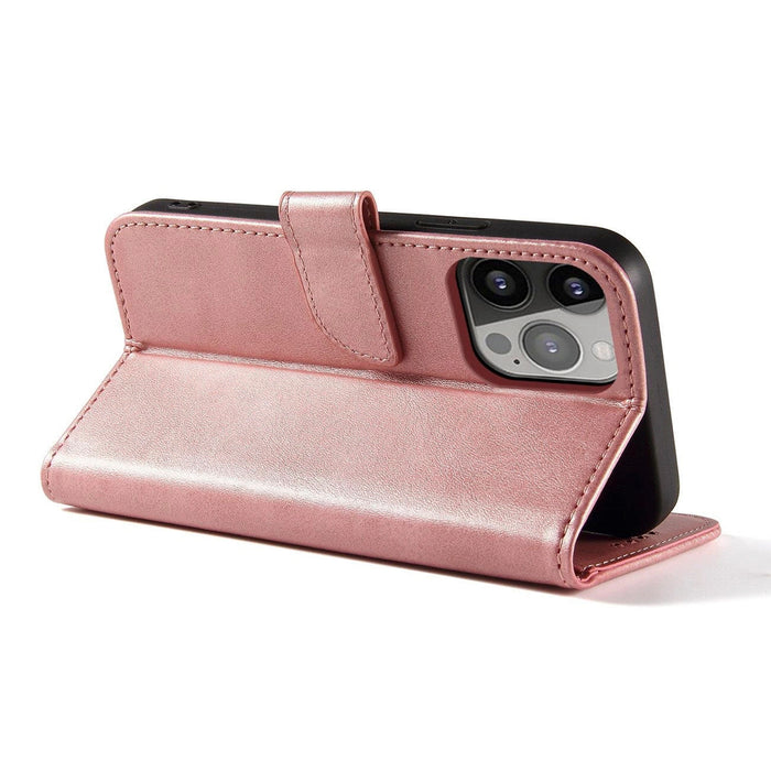 Magnet Case with Flip for Samsung Galaxy S25 Ultra - Pink