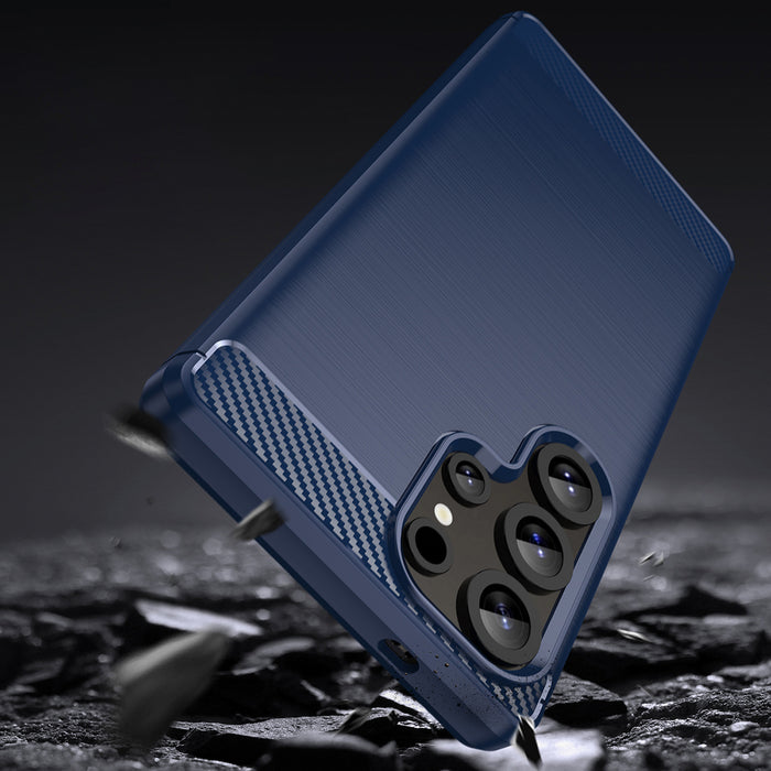 Carbon Case for Samsung Galaxy S25 Ultra - Blue