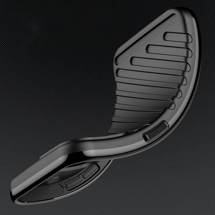 Thunder Case for Samsung Galaxy S24 FE Silicone Armored Cover - Black