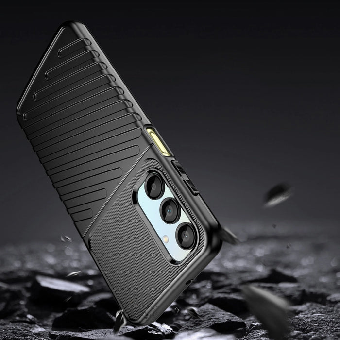 Thunder Case for Samsung Galaxy A56/A36 Silicone Armored Cover - Black