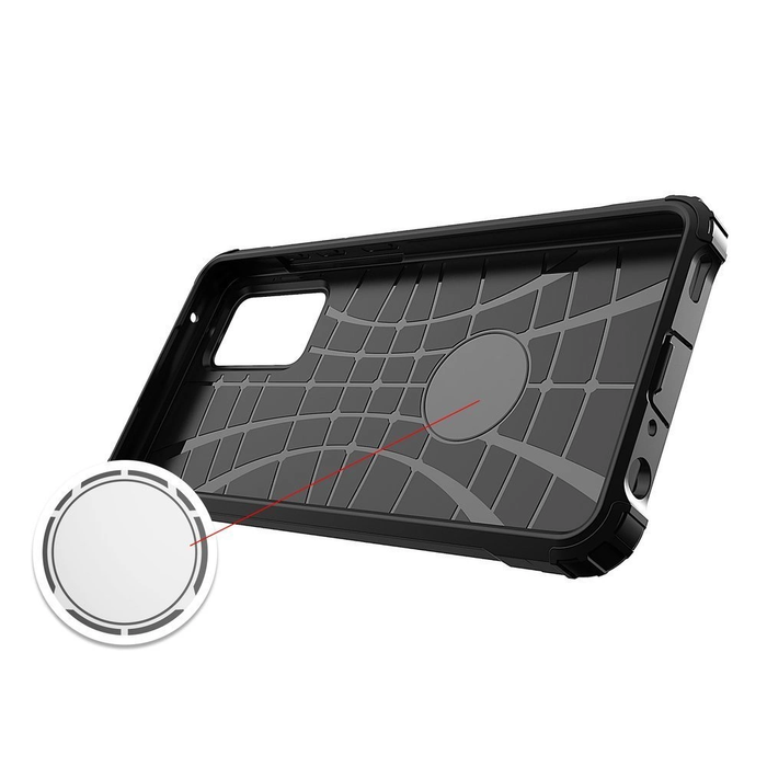 Hybrid Armor Case for Samsung Galaxy A26 - Black