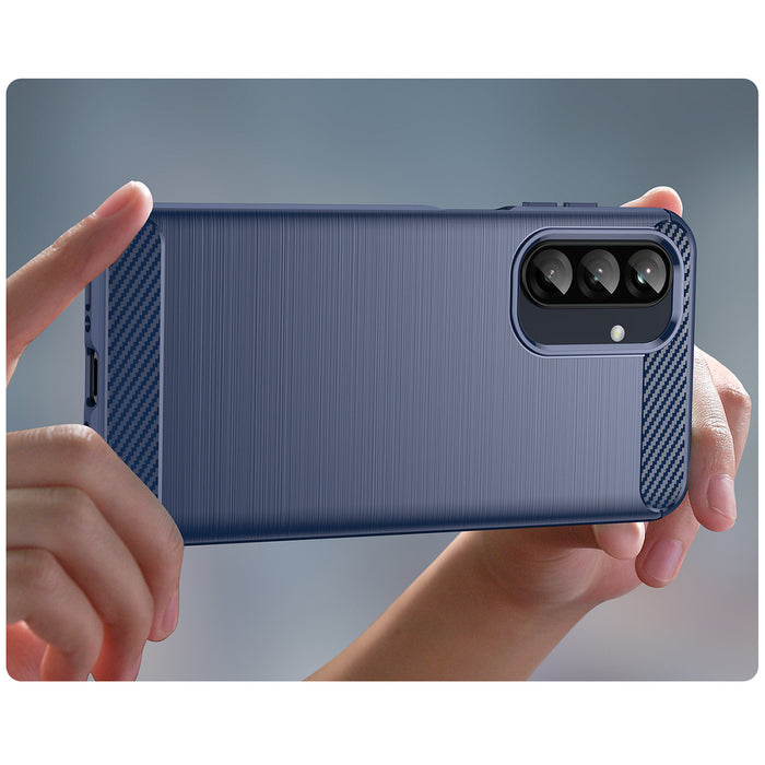 Carbon Case for Samsung Galaxy A26 - Blue