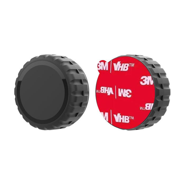 Apple AirTag Case, Screw-On, Waterproof, Self-Adhesive - Black