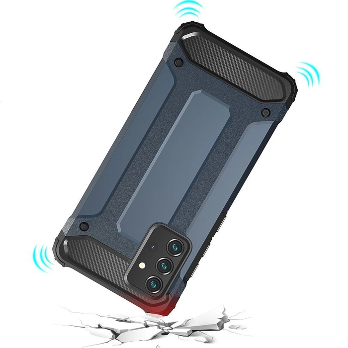 Hybrid Armor Case for Samsung Galaxy A36 - Blue