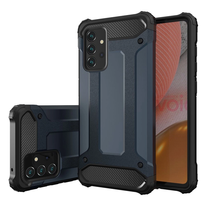 Hybrid Armor Case for Samsung Galaxy A36 - Silver
