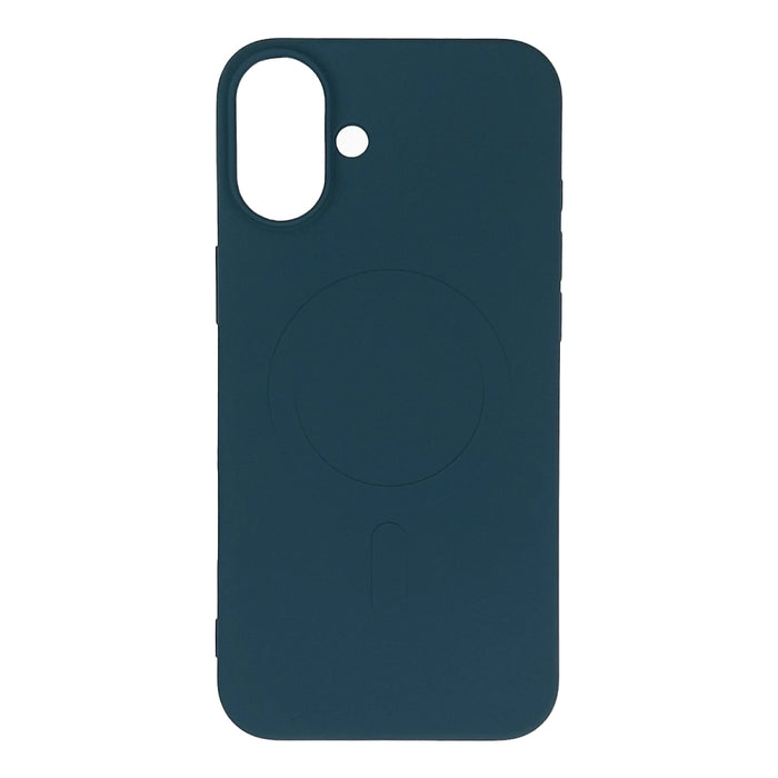 Liquid Silicone Case with MagSafe for Samsung Galaxy S25 Edge - Blue