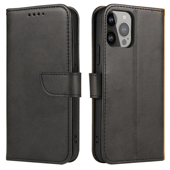 Magnet Case with Flip for iPhone 16e / 17e - Black