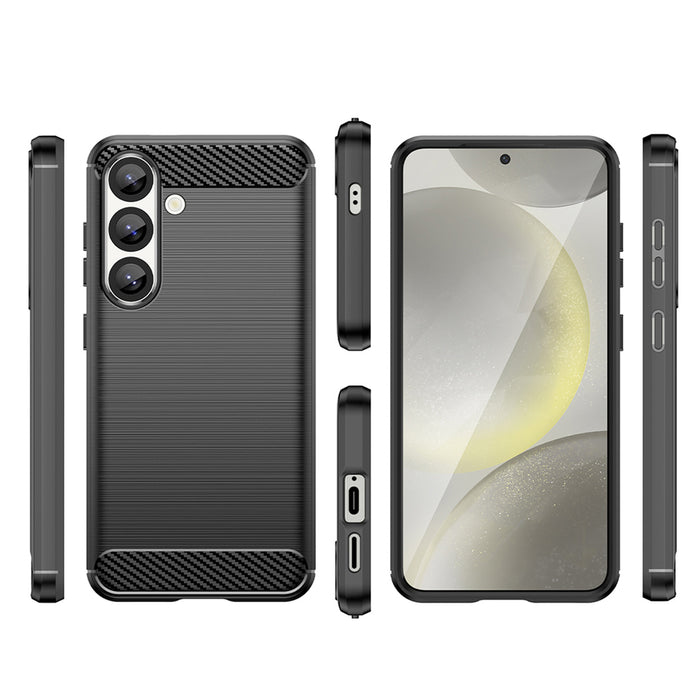 Carbon Case for Samsung Galaxy S25 Edge - Black