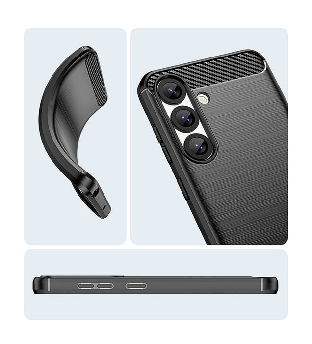Carbon Case for Samsung Galaxy S25 Edge - Black