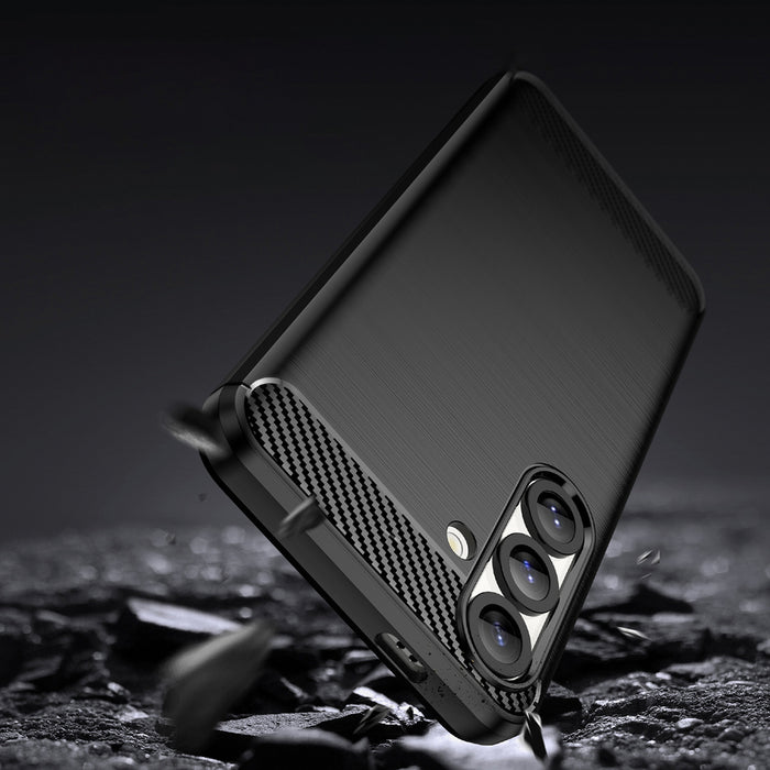 Carbon Case for Samsung Galaxy S25 Edge - Black