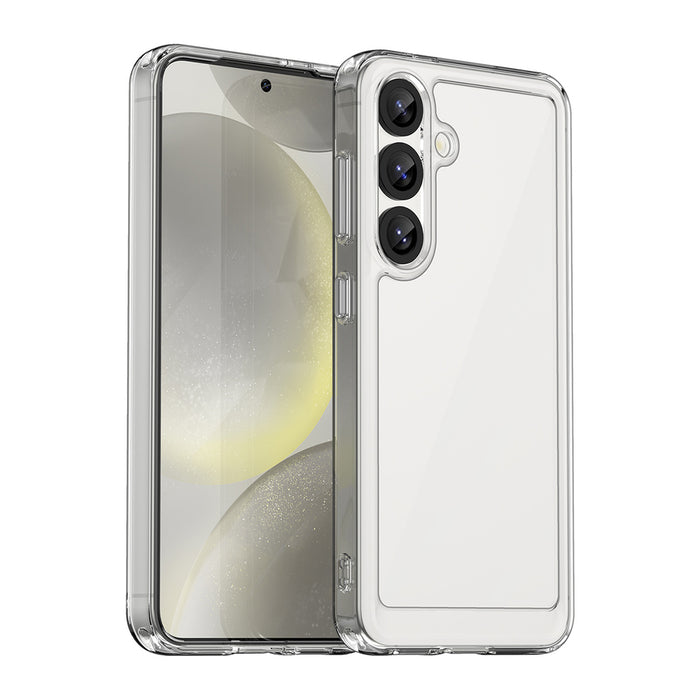 Outer Space Case with Gel Frame for Xiaomi Poco F7 Pro - Transparent