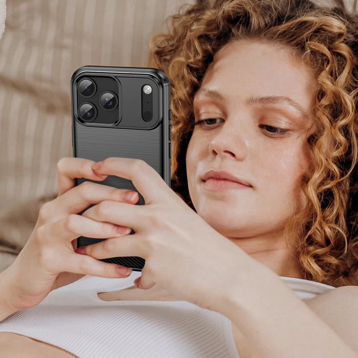 Carbon Case for iPhone 17 Pro - Black
